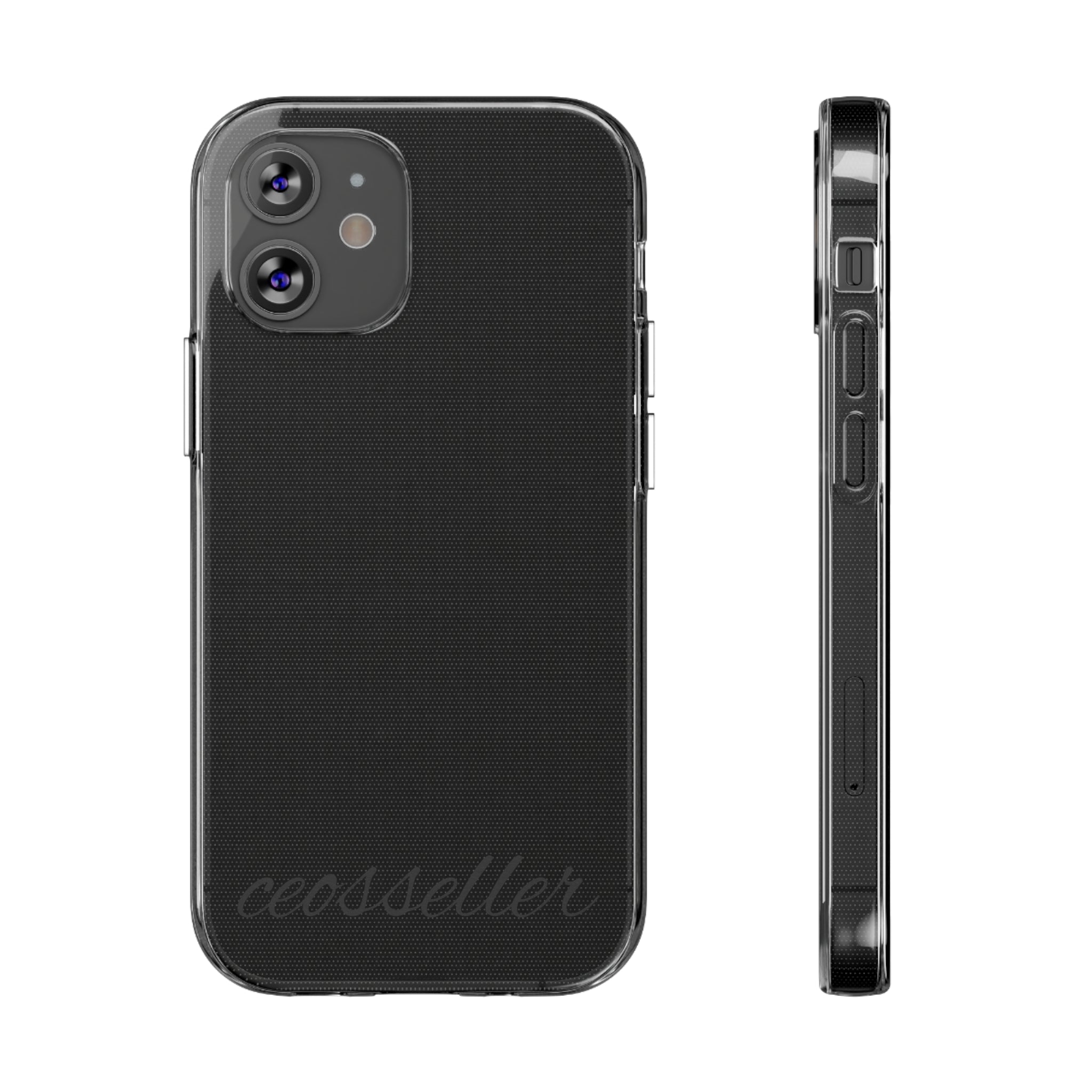 Clear Silicone Phone Case with Stylish Design, Customizable Protection, Perfect Gift for Tech Lovers, Ideal for Any Occasion