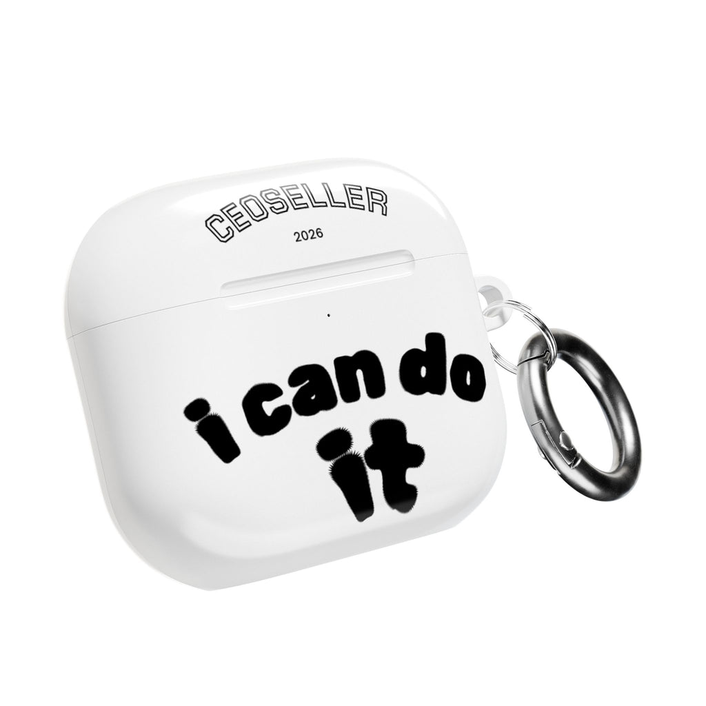 Motivational AirPod Case - 'I Can Do It' | Trendy Designs for Everyday Use, Gift for Students & Professionals, Phone Accessory, [...]