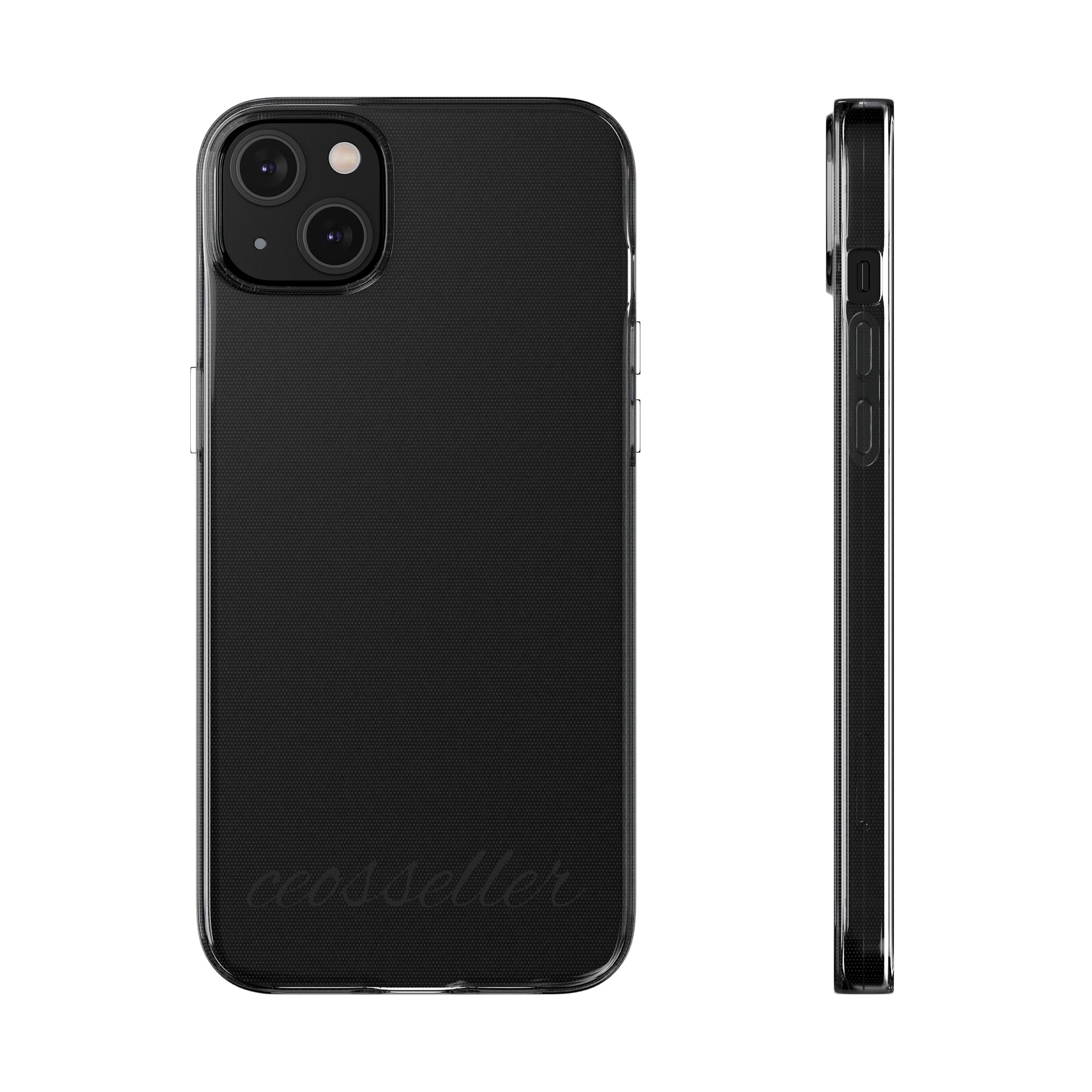 Clear Silicone Phone Case with Stylish Design, Customizable Protection, Perfect Gift for Tech Lovers, Ideal for Any Occasion