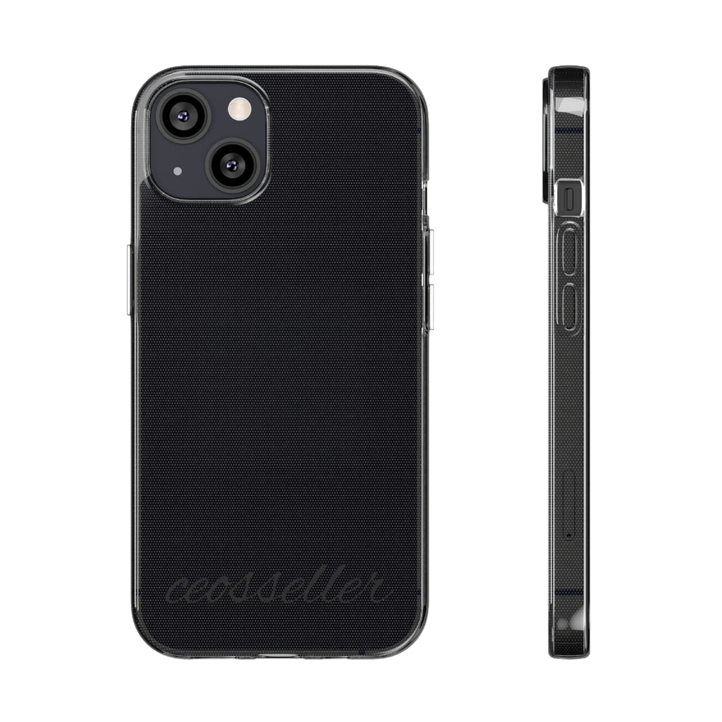 Clear Silicone Phone Case with Stylish Design, Customizable Protection, Perfect Gift for Tech Lovers, Ideal for Any Occasion