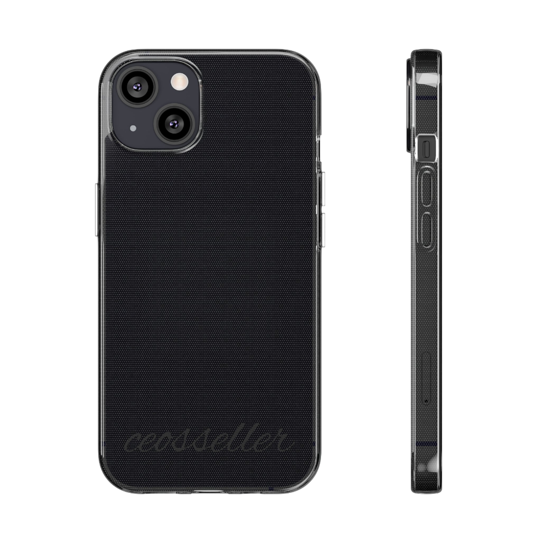 Clear Silicone Phone Case with Stylish Design, Customizable Protection, Perfect Gift for Tech Lovers, Ideal for Any Occasion