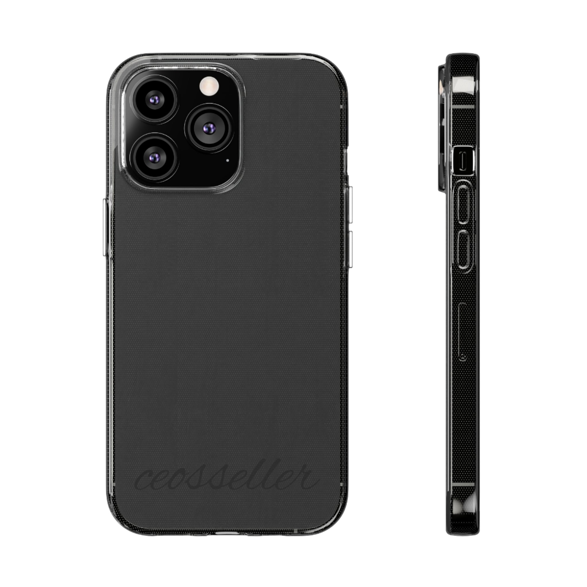 Clear Silicone Phone Case with Stylish Design, Customizable Protection, Perfect Gift for Tech Lovers, Ideal for Any Occasion