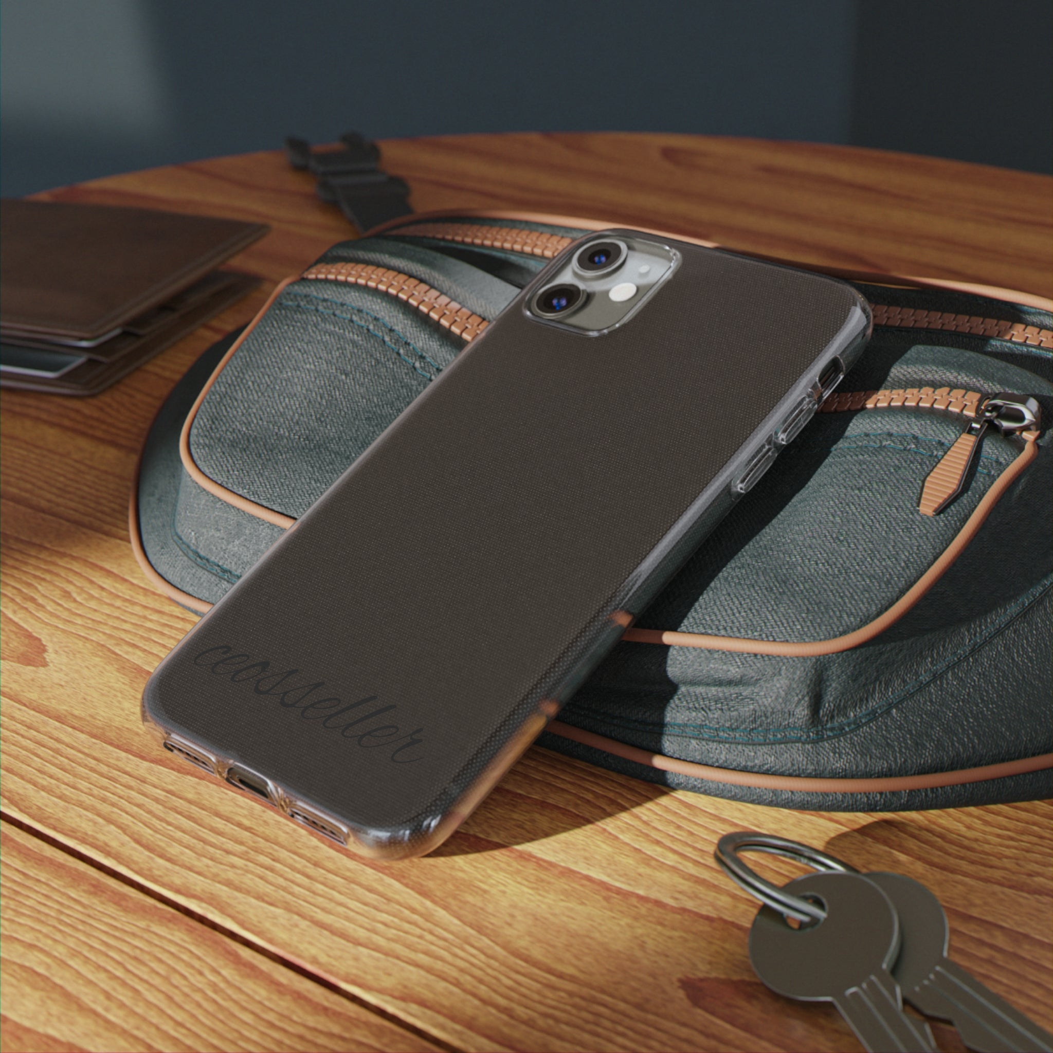 Clear Silicone Phone Case with Stylish Design, Customizable Protection, Perfect Gift for Tech Lovers, Ideal for Any Occasion