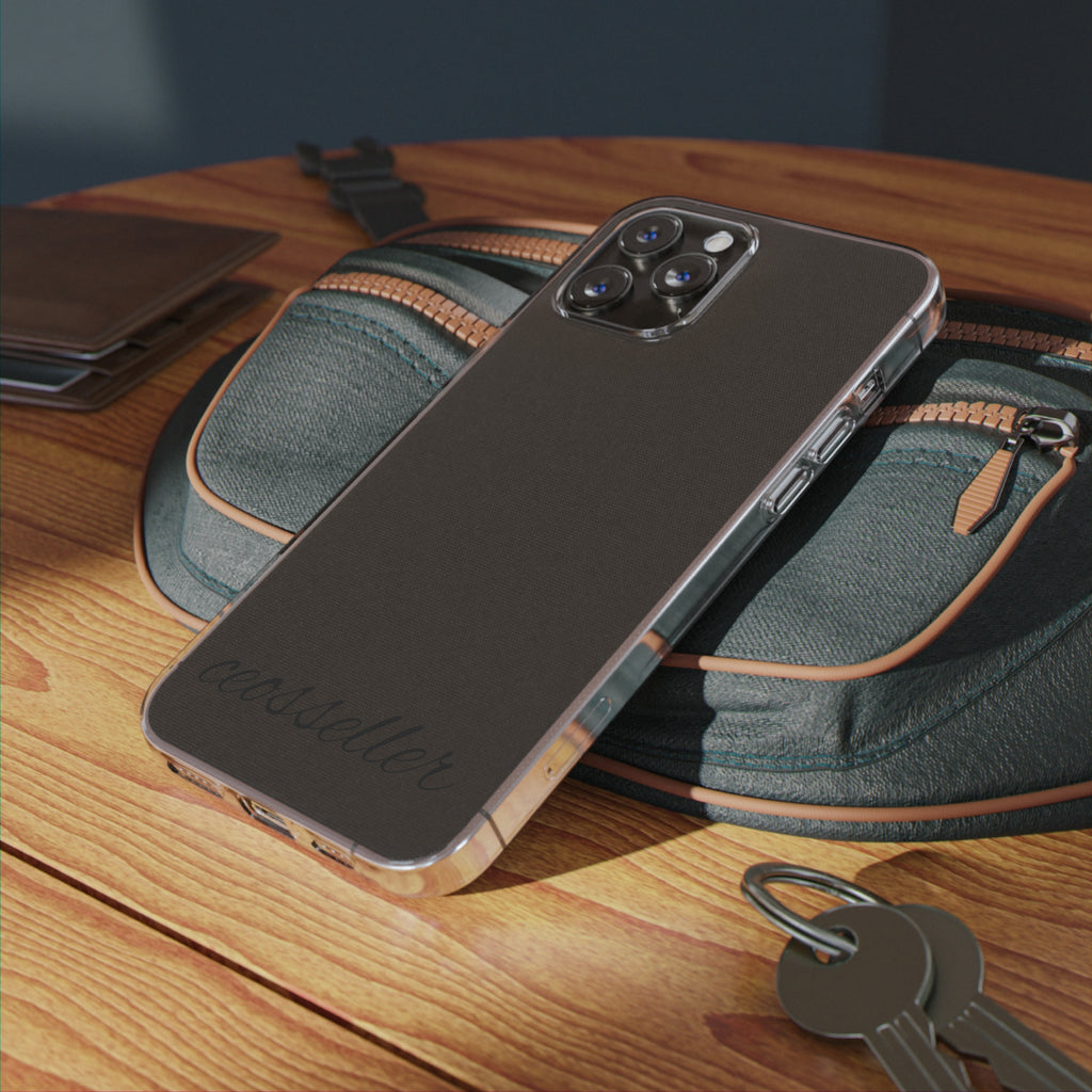 Clear Silicone Phone Case with Stylish Design, Customizable Protection, Perfect Gift for Tech Lovers, Ideal for Any Occasion