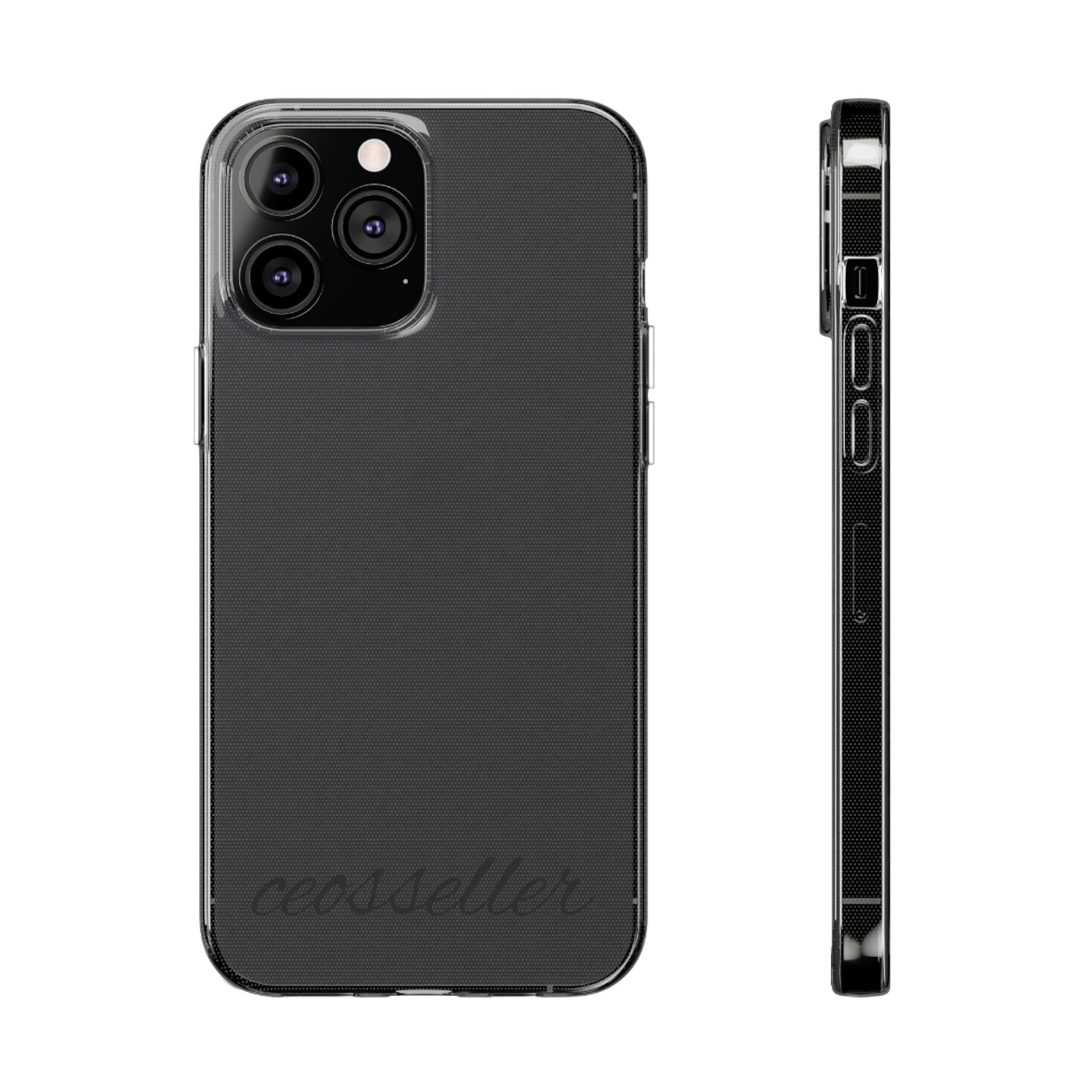 Clear Silicone Phone Case with Stylish Design, Customizable Protection, Perfect Gift for Tech Lovers, Ideal for Any Occasion